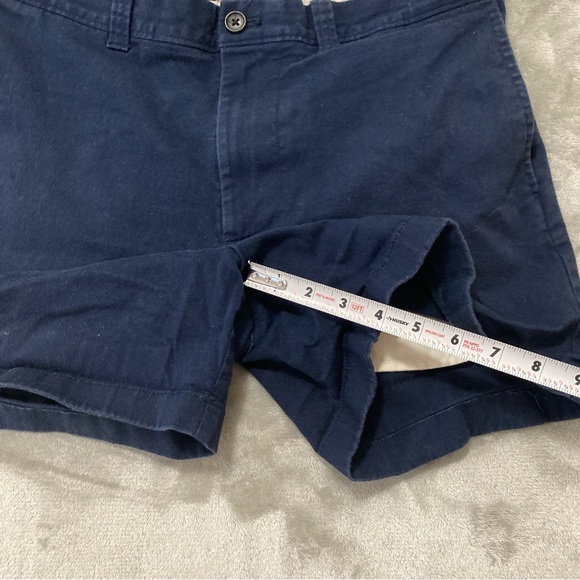 J Crew Mercantile Flex Women’s Chino Shorts Flat Front Navy Sz 33 Casual - Picture 10 of 11